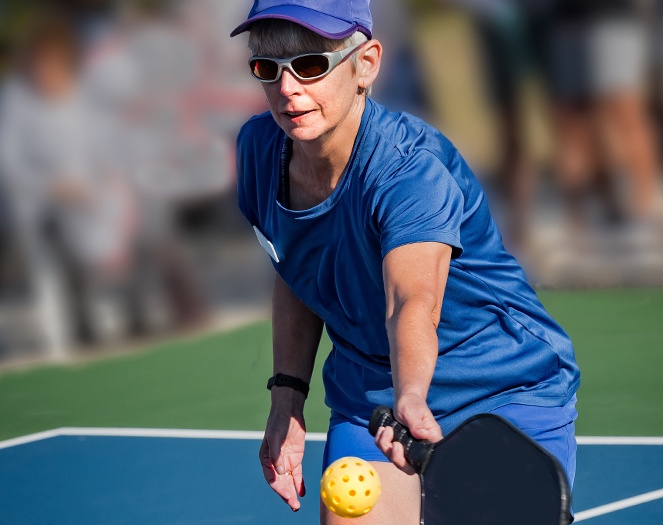 woman pickleball Pickleball is the Perfect Sport for Active Seniors